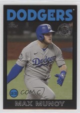 2021 Topps 1986 Baseball 35th Anniversary Series 2 Black 117/299 Max Muncy 0hy8