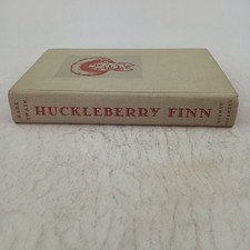 Huckleberry Finn 1940 Heritage Illustrated Bookshelf HC Rockwell Illustrations