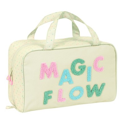 Glow Lab Magic Flow Toilettenkoffer Beige 31 x 14 x 19 cm