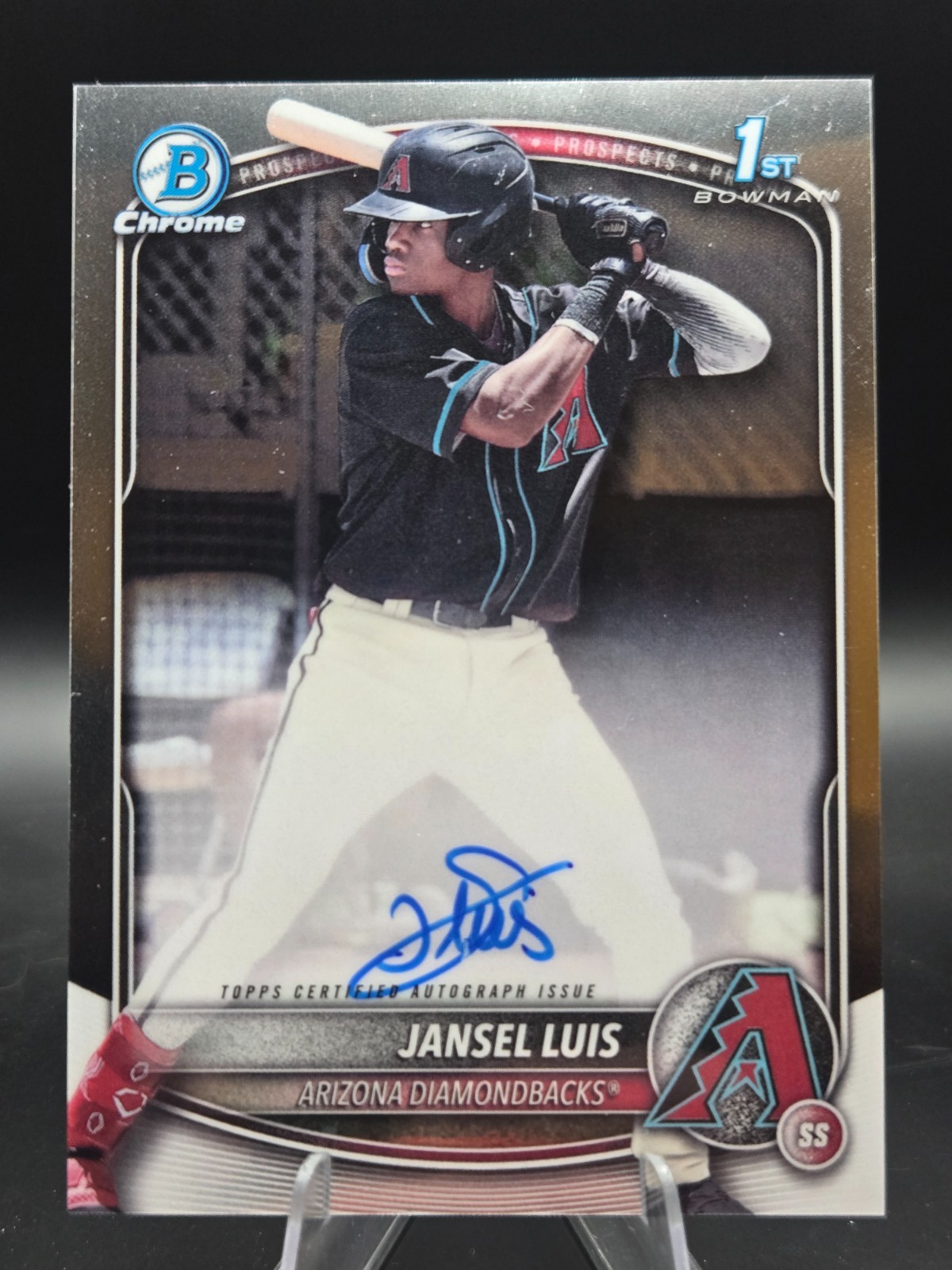 Jansel Luis Bowman 1st Auto - 2025 Bowman Chrome