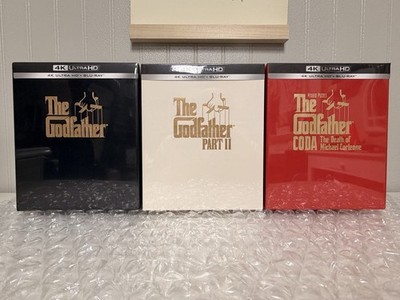 Godfather Trilogy Manta Lab One Clicks 4K UHD Steelbook