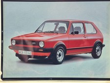 Originales Werksfoto "Volkswagen Golf GTI" 1. Generation 1978