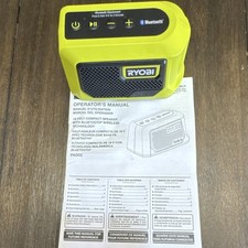 Ryobi PAD02 ONE 18V Compact Portable Bluetooth Speaker Tool Only