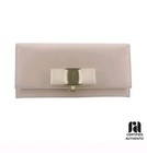 Salvatore Ferragamo Long Wallet Leather Pink USED T8-3 — photo 1