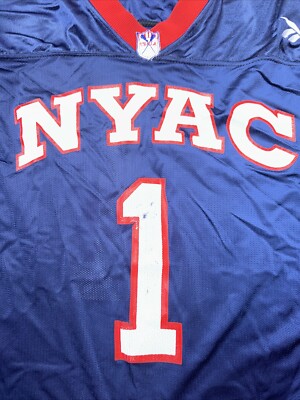 Vintage New York Athletic Club Reebok Lacrosse Jersey NYAC