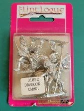 31852 Dragoon Cmmd. Command Metal 28mm Flintloque Alternative Armies