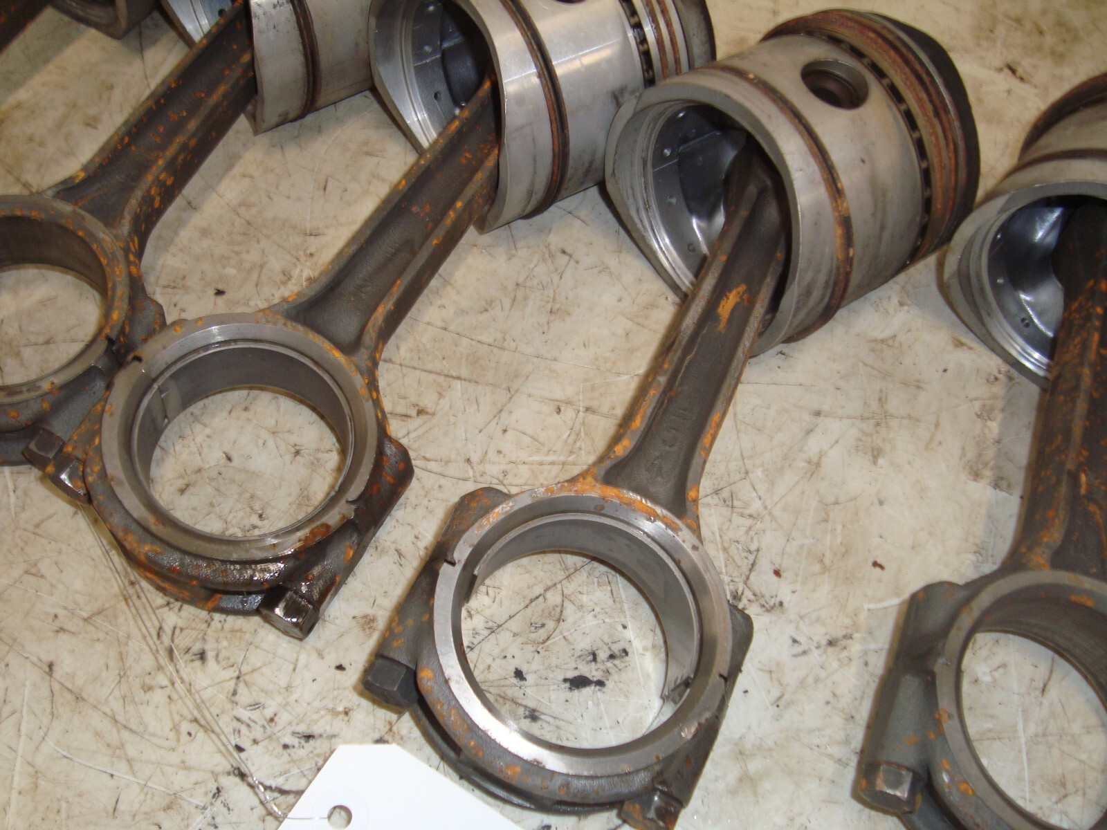 1964 Farmall IH 706 Gas Tractor Pistons & Connecting Rods eBay