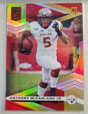 2020 Donruss Elite Anthony McFarland Aspirations SSP /97 Rookie RC #149 Steelers