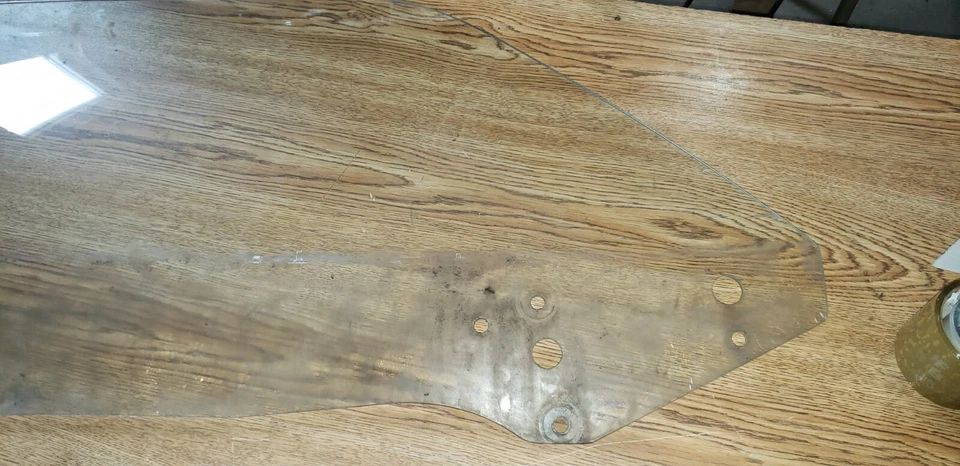 Dodge Challenger Cuda 1970 1973 1974 transparente puerta cristal derecho fotos de stock ¡leer!! Foto 4 de 4