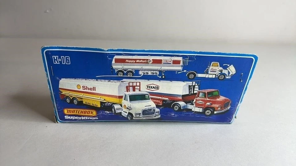 MATCHBOX SUPER KINGS K 16 Petrol Tanker Tankwagen CHEMCO MINT IN BOX - Image 2 of 3