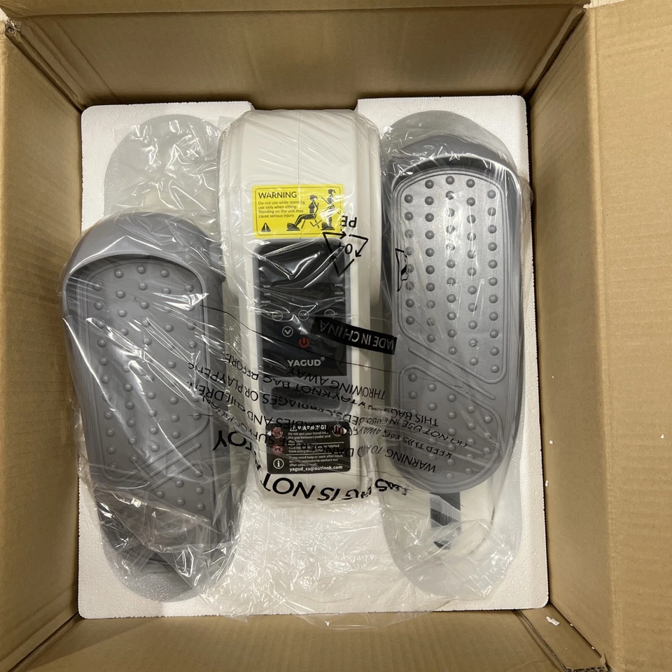 Under Desk Elliptical Machine Portable Pedal  W/LCD Display(Grey) Yagud! - Image 4 of 4