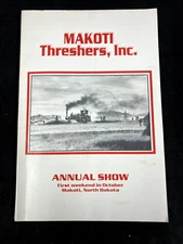 1983 MAKOTI THRESHERS INC ANNUAL SHOW & MUSEUM GUIDE BOOK NORTH DAKOTA