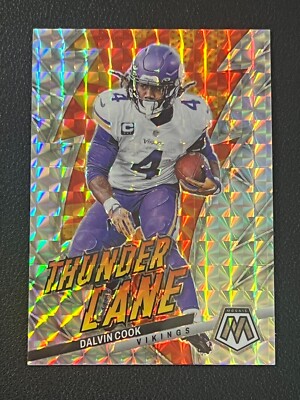 2023 Panini Mosaic - Thunder Lane Mosaic Prizm #TL-DC Dalvin Cook