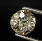GIA loose certified .75ct SI2 O-P European round diamond vintage estate Natural — photo 5