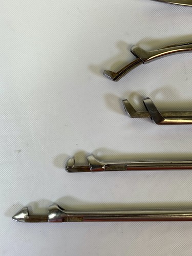 Set of 15 SSI Ultra V. Mueller Storz ENT Sinus Punch Set Scissors Backbiters 45° - Picture 8 of 18