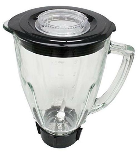 Ronnel Collection 6 Piece Round Blender Glass Jar Replacemen