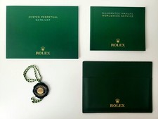 Rolex Datejust Booklet Tag Case 116233 116234 Authentic 2017 SET 563.84 553.52