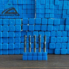 5x 2 Flute 1/4" x 3/4" x 2-1/2" End Mills Solid Carbide TiALN Coated USA