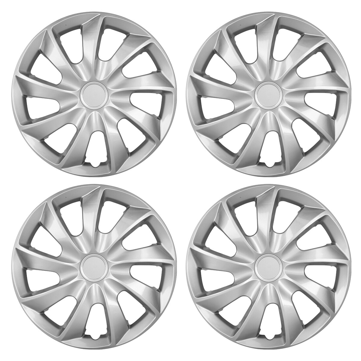 4PCS Lacquer Hubcaps 13” inch For Toyota Corolla Nissan Versa Chevy Wheel Covers