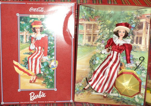 1997 Coca-Cola Barbie Doll Fashion Classic After The Walk 2nd in Series NRFB - Picture 3 of 12