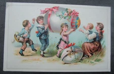 DAYTON SPICE MILLS CO.  - JERSEY COFFEE - Dayton, Oh. - Easter - Trade Card