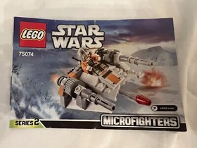 Lego 75074 STAR WARS SNOWSPEEDER MICROFIGHTER (Minifigure and Gun missing)
