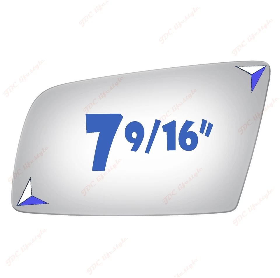 Espejo retrovisor izquierdo lado conductor vidrio #4021 nuevo ajuste BMW 545i 530i 525i 645Ci 2004-2005 Foto 2 de 4