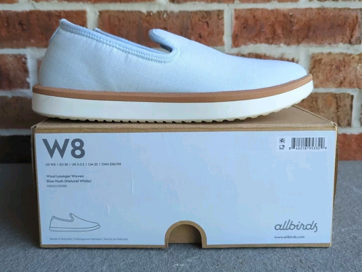 Allbirds Womens Wool Lounger Woven Blue Hush Natural White Sole Men Size 9 Allbirds Men main image 4