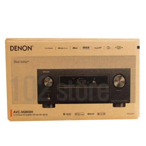 Denon AVC-X6800H 11.4 Ch 8K AV Amplifier w/3D Audio 220V / 60Hz No