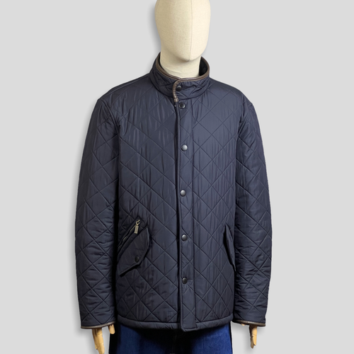 BARBOUR Powell Quilt Mens Jacket Size 