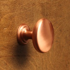 CABINET KNOBS DOOR HANDLES KITCHEN CUPBOARD DRAWER PULLS COPPER NICKEL BRUSHED