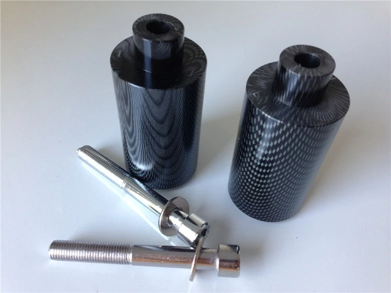 Cuadro deslizante sin corte choque para 2006 2007 2008 2009 2010 2011 Yamaha Fz1 carbono Foto 3 de 4