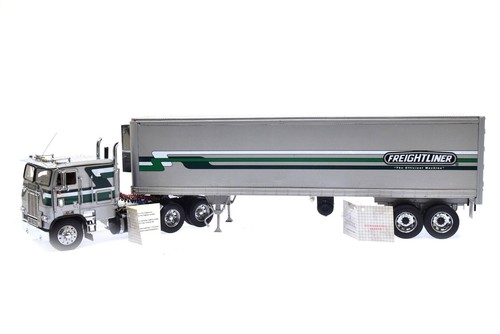 Franklin Mint 1979 Refrigeration Freightliner Silver Tractor and trailer 1:32