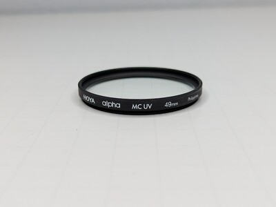 49mm Hoya Alpha MC UV Filter Made in Philippines, Premium Multicoated