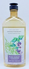 BATH  BODY WORKS AROMATHERAPY BLACK CURRANT  CEDARWOOD BODY WASH FOAM BATH