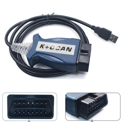 K+DCAN USB Schnittstelle mit Schalter OBD2 Diagnosekabel INPA Ediabas für BMW