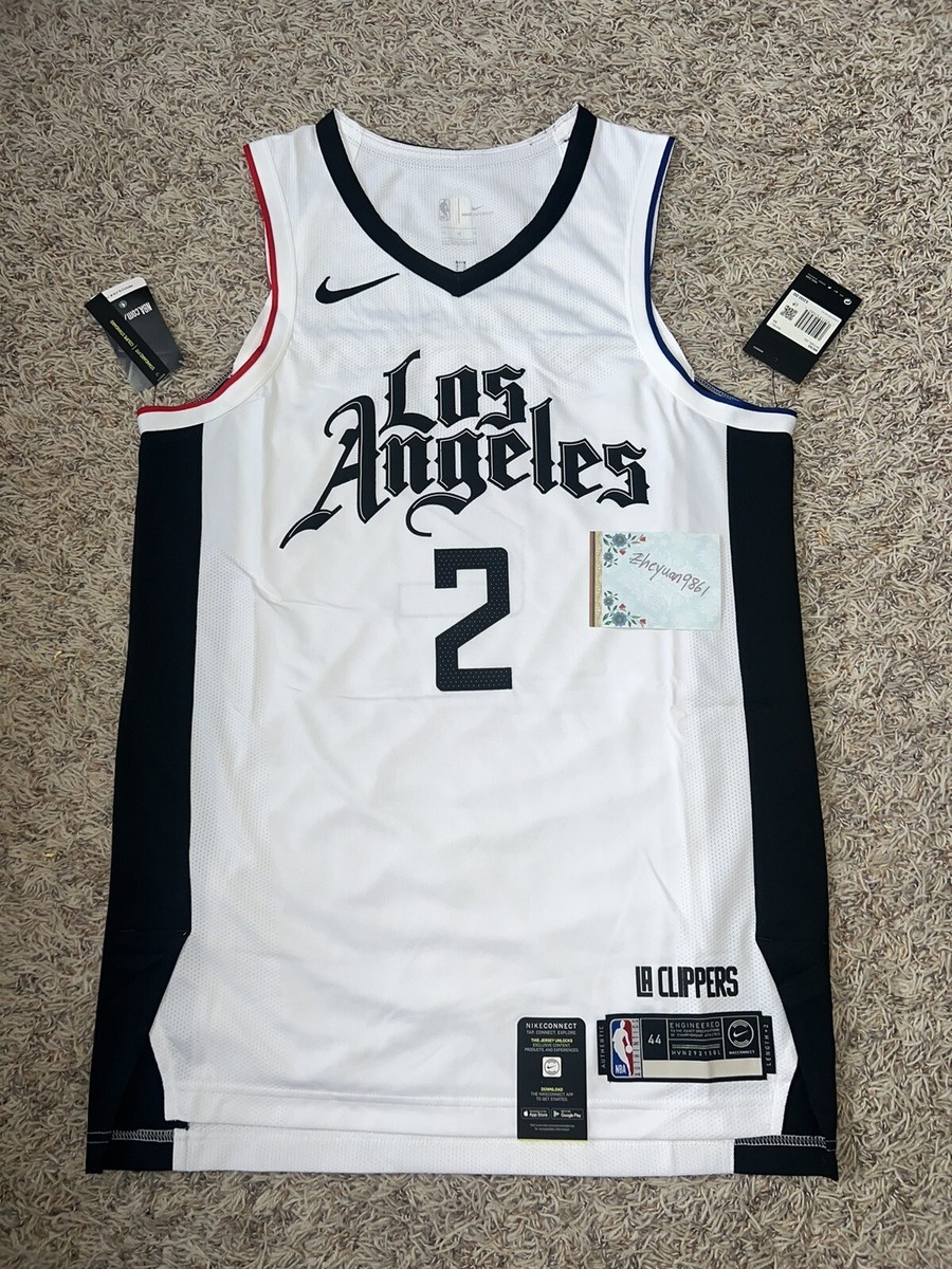 Kawhi Leonard Jersey Nike Jordan 44 Authentic Medium Los Angeles
