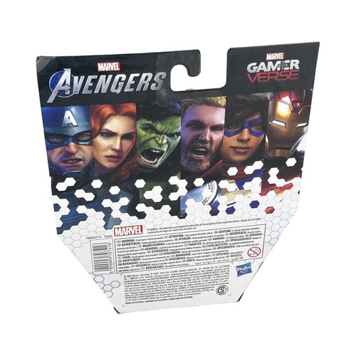Marvel Avengers Captain America Shining Justice Action Figure Gamer Verse NEW - Picture 2 of 2