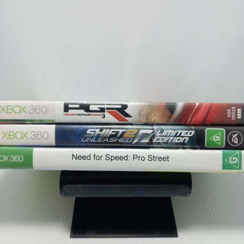 xbox 360 Need For Speed Pro Street, Shift 2, PGR 3 game bundle - Picture 1 of 7