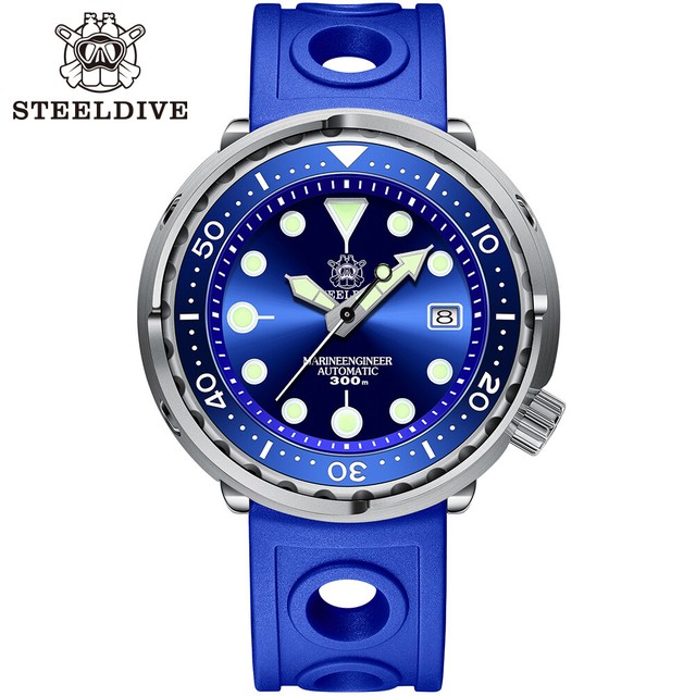 Steeldive Ceramic Bezel 300m Stainless Steel Nh35 Automatic Mens Dive Watch  C3 for sale online | eBay