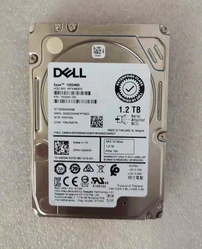 DELL G2G54 ST1200MM0099 1.2TB 12Gb/s 2.5" 10K Enterprise Hard Drive - Picture 3 of 3