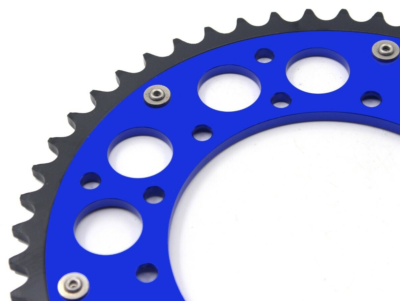 KKE 52T Blue Rear Hybrid Sprocket For Yamaha WR250F WR450F YZ250F