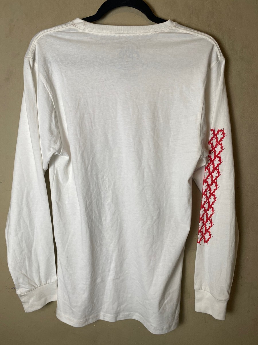 Trippie Redd 1400 World Tour White/Red Long Sleeve RAP T Shirt SZ