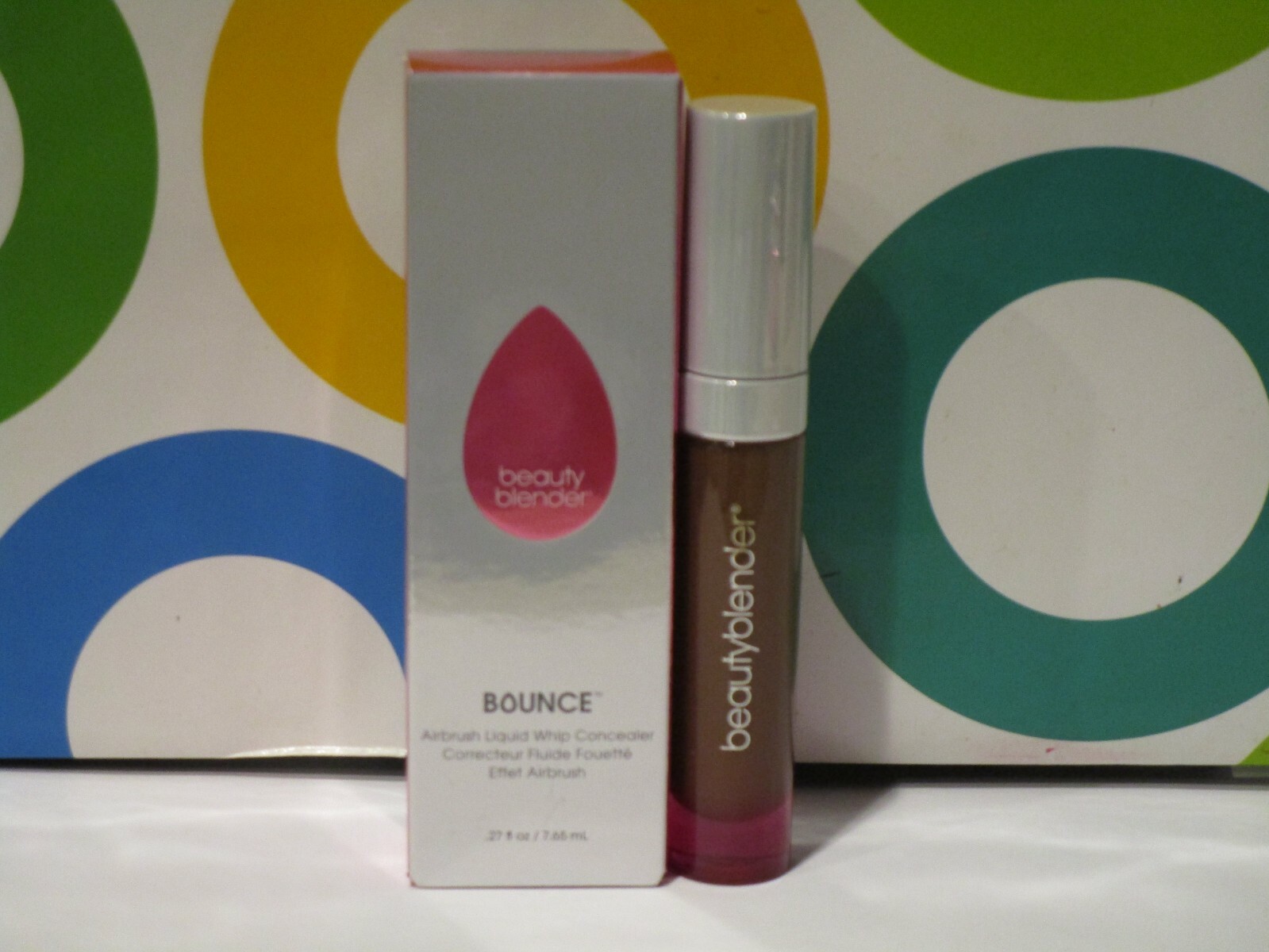 BEAUTY BLENDER ~ BOUNCE AIRBRUSH CONCEALER ~ 4.70 DEEP EBONY ~ .27 OZ BOXED