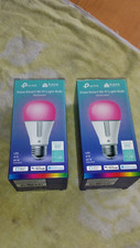 2 Lot Kasa Smart Light Bulb, LED Multicolor Wi-Fi Alexa Google KL130 -850 Lumens