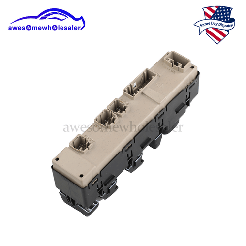 Driver Side Master Window Switch For 2003-2006 Tahoe Escalade Suburban 15186208 - Picture 3 of 5