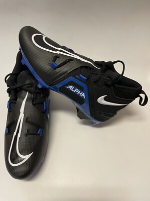 Nike Alpha Menace Pro 3 Football Cleats Black Royal CT6649  display picture 1
