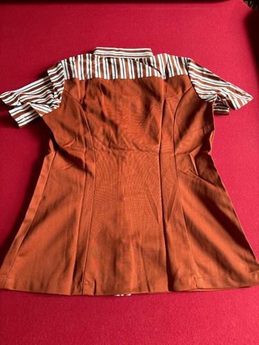 1976, McDonald's, "Un-Used", Female Employee (Brown) Uniform (Scarce / Vintage) - Picture 6 of 6