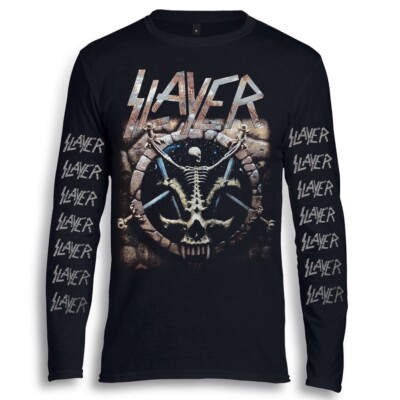 当時物　SLAYER DIVINE INTERVENTION ロンT スウェット SLAYER-Divine Intervention Long Sleeve T-Shirt Black testament | eBay