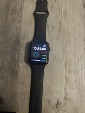 Apple MTF32LLA Watch Series 3gps 42 Mm Space Gray Aluminum With Black